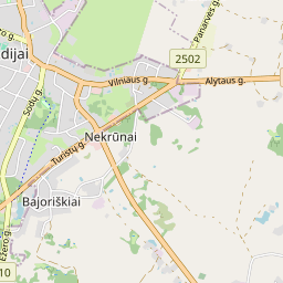 Map - Lazdijų r. sav. Lazdijų m. Vilniaus g. 19