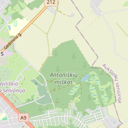 Map - Radviliškio r. sav. Radviliškio m. Aušrinės g. 20