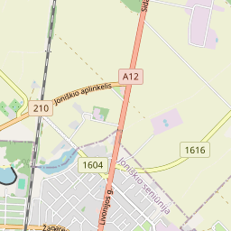 Map - Joniškio r. sav. Joniškio m. Sidabros g. 39