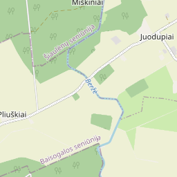 Žemėlapis - Radviliškio r. sav. Juodupių k.