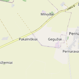 Map - Kėdainių r. sav. Pernaravos mstl. Lauko g. 13