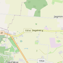 Žemėlapis - Kauno r. sav. Jaučakių k. Gėlynų g. 10