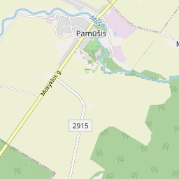 Map - Pakruojo r. sav. Dvariškių k. Dvaro g. 5A