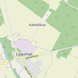 Map - Pakruojo r. sav. Lygumų mstl. Pakruojo g. 20-1