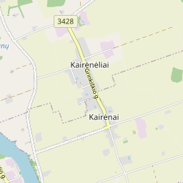 Žemėlapis - Radviliškio r. sav. Kairėnėlių k.