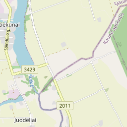 Žemėlapis - Radviliškio r. sav. Vaitiekūnų k.