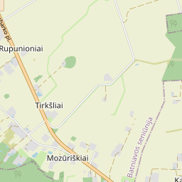 Žemėlapis - Kauno r. sav. Mozūriškių k.