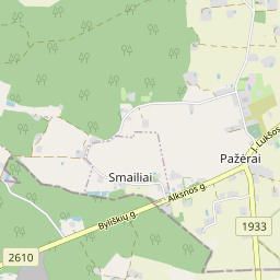 Map - Kauno r. sav. Pažėrų k. Žalgirės g. 6-2A