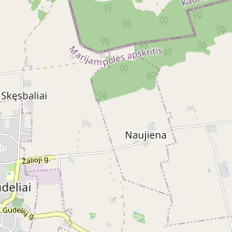 Žemėlapis - Marijampolės sav. Gudelių mstl. Vytauto g. 5-4