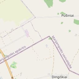 Žemėlapis - Marijampolės sav. Riečių k. Žuvinto g. 41