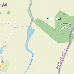 Map - Joniškio r. sav. Girminių k.