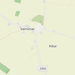 Map - Pakruojo r. sav. Vainiūnų k. Vainiūnų g. 6