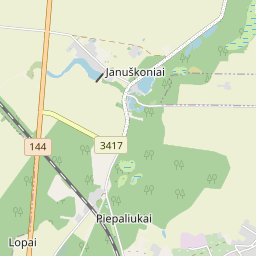 Žemėlapis - Radviliškio r. sav. Pakiršinio k. Ateities g. 5-3