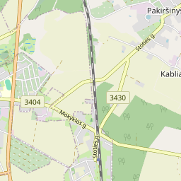 Map - Radviliškio r. sav. Pakiršinio k. Stoties g. 9-6