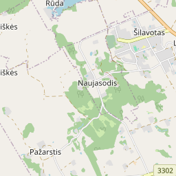 Žemėlapis - Prienų r. sav. Šilavoto k. Trakelio g. 1A