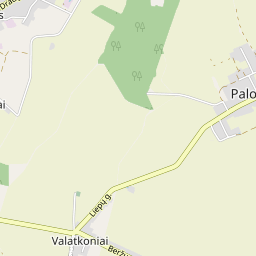 Map - Radviliškio r. sav. Valatkonių k.