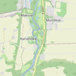 Žemėlapis - Kauno r. sav. Muniškių k.