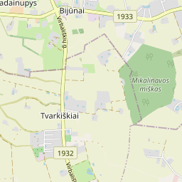 Žemėlapis - Kauno r. sav. Bijūnų k. Mikalinavos g. 19