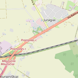 Map - Kauno r. sav. Juragių k. Tuopų g. 23