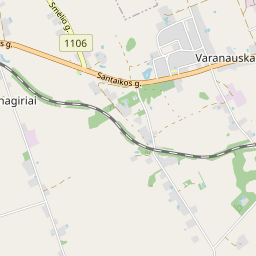 Žemėlapis - Alytaus r. sav. Santaikos k. Šiaurės g. 14
