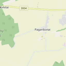 Žemėlapis - Radviliškio r. sav. Pociūnėlių mstl. Parko g. 3