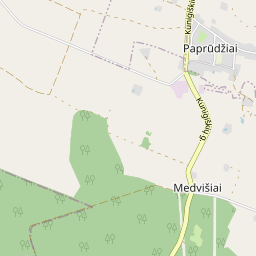 Map - Prienų r. sav. Paprūdžių k. Mokyklos g. 15-8