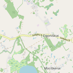 Žemėlapis - Alytaus r. sav. Mociškėnų k.