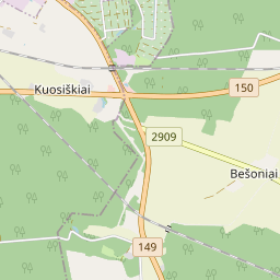 Žemėlapis - Pakruojo r. sav. Pakruojo k. Šaltinėlio 6-oji g. 11