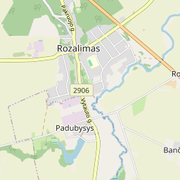 Map - Pakruojo r. sav. Padubysio k.