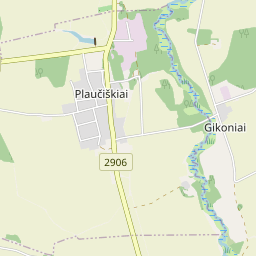 Map - Pakruojo r. sav. Plaučiškių k. Parko g. 1