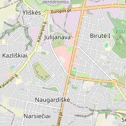 Map - Kauno m. sav. Kauno m. Vyturių g. 27