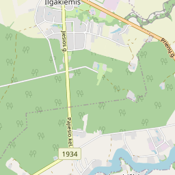 Map - Kauno r. sav. Pajiesio k. Domantų g. 21