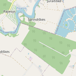 Map - Kauno r. sav. Pajiesio k.