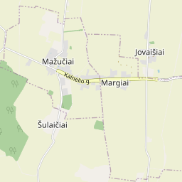 Map - Pakruojo r. sav. Mažučių k. Kalnelio g. 20