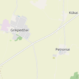 Žemėlapis - Pakruojo r. sav. Grikpėdžių k. Senoji g. 28