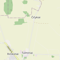 Žemėlapis - Pakruojo r. sav. Daunorių k.