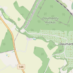 Map - Kėdainių r. sav. Daumantų k. Pamiškės g. 40