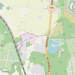 Map - Kėdainių r. sav. Kėdainių m. Žibuoklių g. 18A