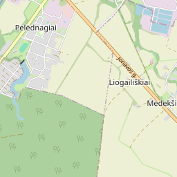 Map - Kėdainių r. sav. Pelėdnagių k. V. Koncevičiaus g. 16-25