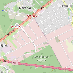 Map - Tauragės r. sav. Skaudvilės m. Turgaus a. 1-3