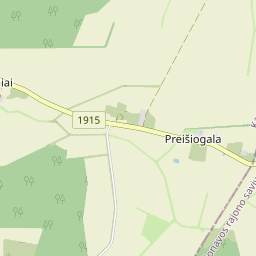 Žemėlapis - Kauno r. sav. Preišiogalos k. 2-4