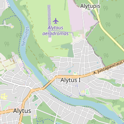 Карта - Alytaus m. sav. Alytaus m.