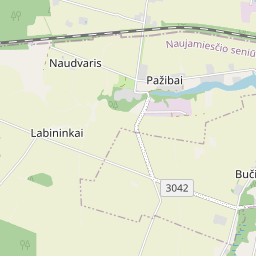 Žemėlapis - Panevėžio r. sav. Naudvario k. Dvaro g. 9F-4