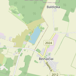 Map - Kėdainių r. sav. Beinaičių k. Saulėtekio g. 5