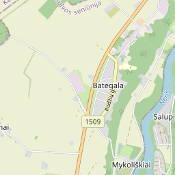 Map - Jonavos r. sav. Batėgalos k. Rodžių g. 16A