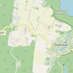 Žemėlapis - Kauno r. sav. Gervėnupio k. Pakalnučių g. 17