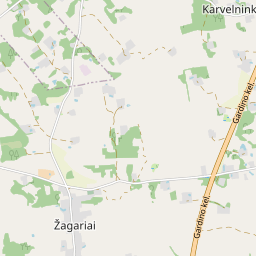 Žemėlapis - Alytaus r. sav. Žagarių k.