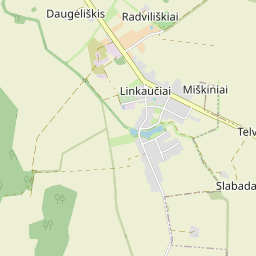 Map - Panevėžio r. sav. Linkaučių k. Truskavos g. 4