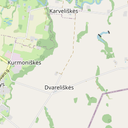 Žemėlapis - Prienų r. sav. Kurmoniškių k.