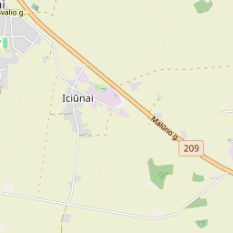 Map - Pasvalio r. sav. Iciūnų k. Iciūnų g. 21